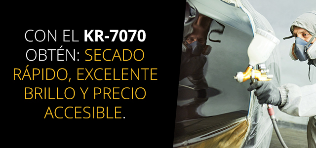 Nuevo KR-7070 Transparente alta dilución.